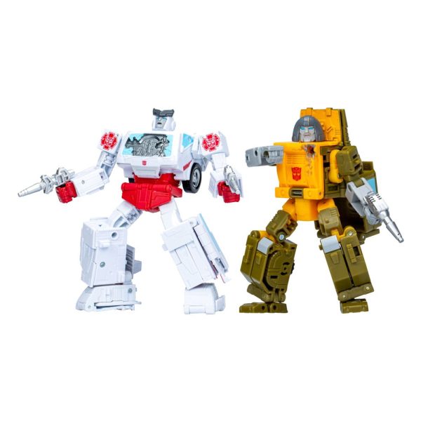 The Transformers: The Movie Studio Series Deluxe Class Action Figure 2 - Pack Brawn & Autobot Ratchet 11 cm