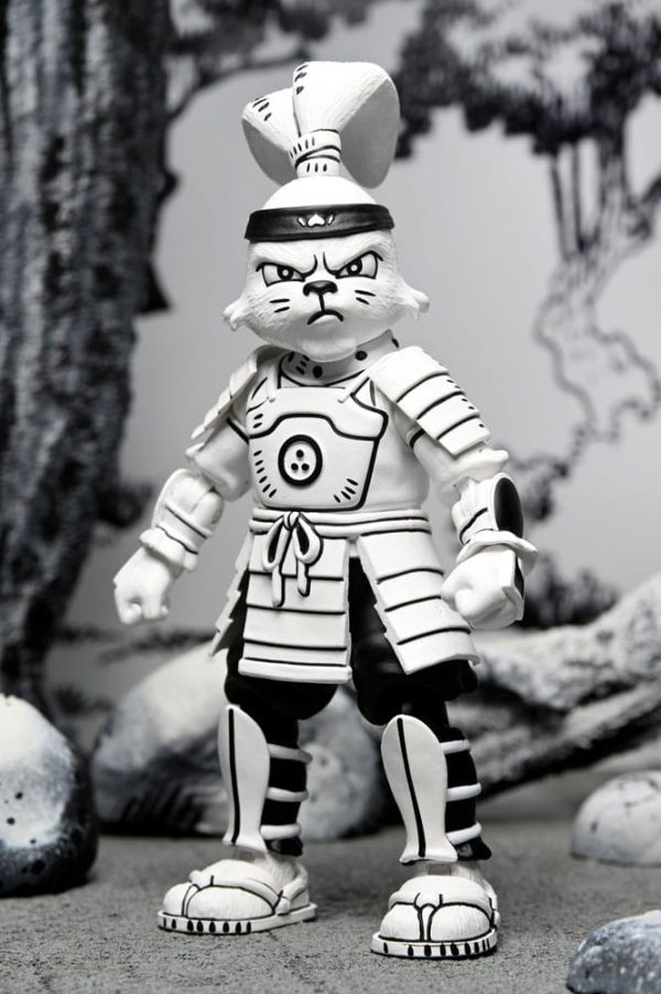 Usagi Yojimbo Action Figure Samurai Usagi Yojimbo Black & White Figure 18 cm