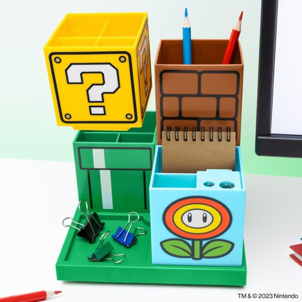 Super Mario Desktop Organiser Blocks