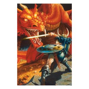 Dungeons & Dragons Poster Pack Classic Red Dragon Battle 61 x 91cm