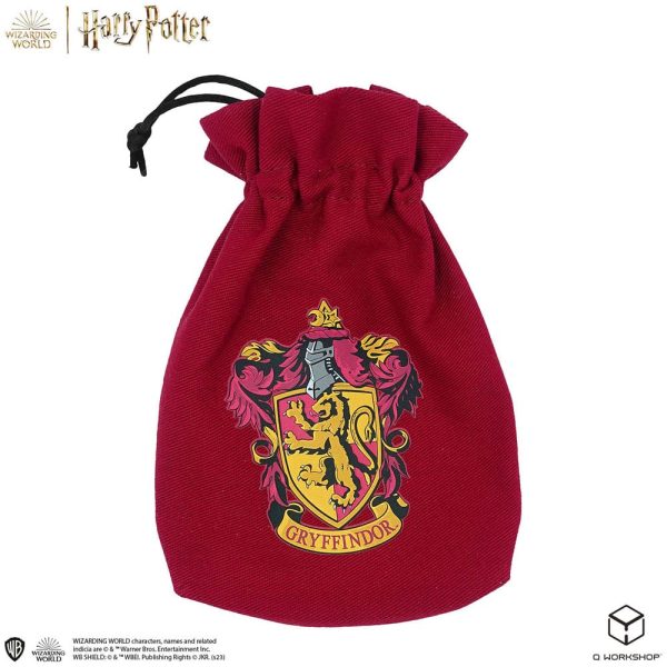 Harry Potter Dice Set Gryffindor Dice & Pouch Set