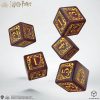 Harry Potter Dice Set Gryffindor Dice & Pouch Set