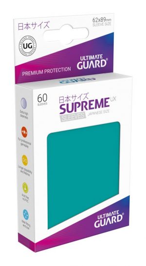 Ultimate Guard Sleeves - Supreme UX Japanese Petrol 62x89mm (60 Θήκες)