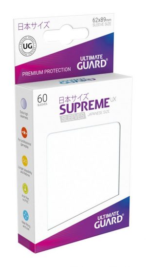 Ultimate Guard Sleeves - Supreme UX Japanese Frosted 62x89mm (60 Θήκες)