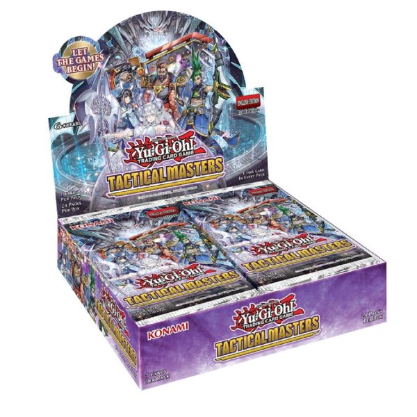 Yu-Gi-Oh! Booster Display (24 boosters) - Tactical Masters