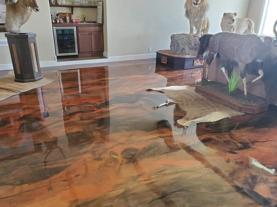 Heavy-duty commercial epoxy flooring in Toronto