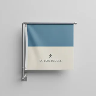 Wall Mounted Flags — photo 3