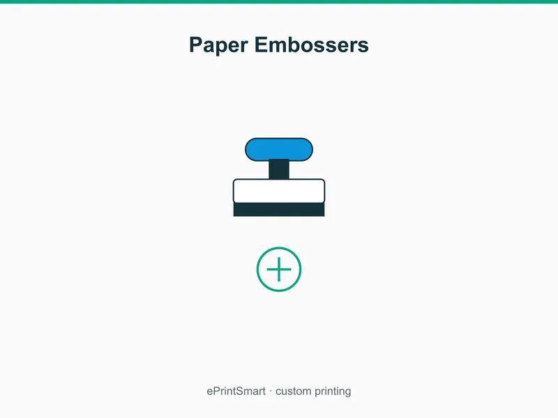 Paper Embossers — demo 1