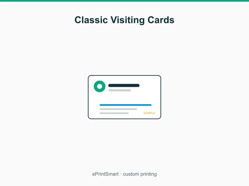 Classic Visiting Cards — demo 1