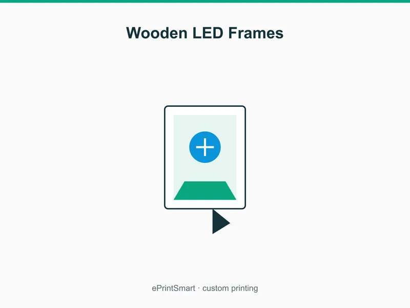 Wooden LED Frames — demo 1