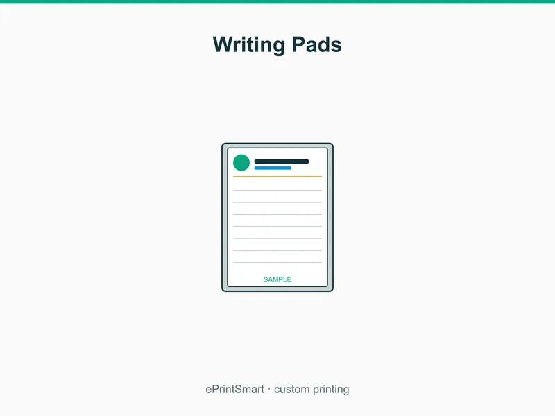 Writing Pads — demo 1