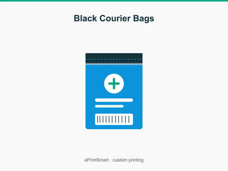 Black Courier Bags — demo 1