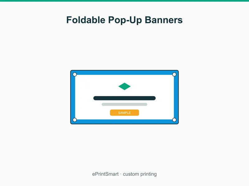 Foldable Pop-Up Banners — demo 1