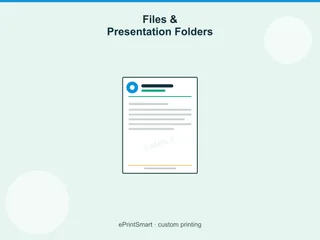 Files & Presentation Folders — demo 2