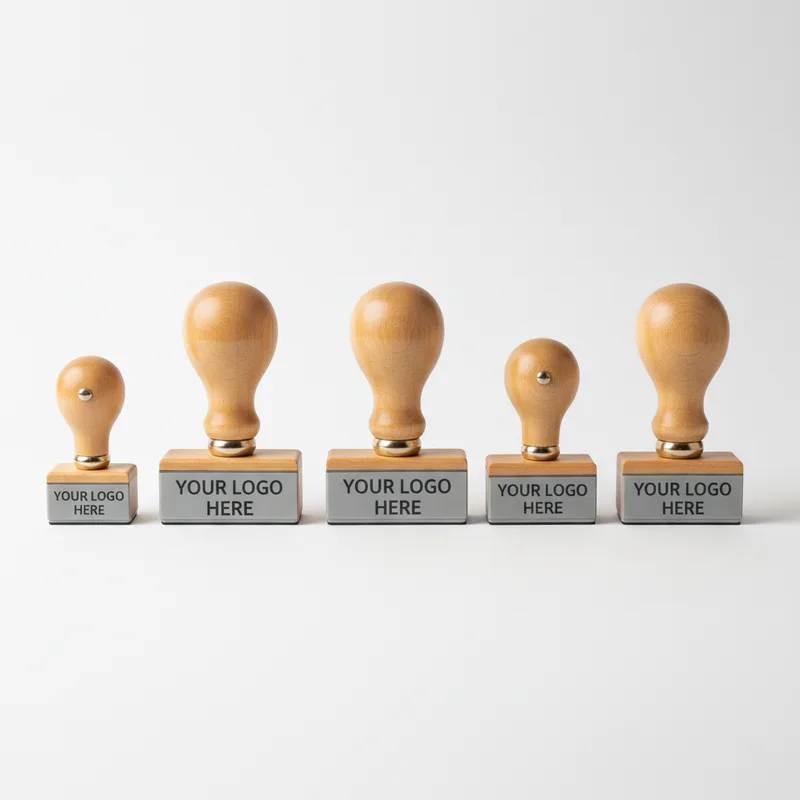 Wooden Handle Stamps — photo 1