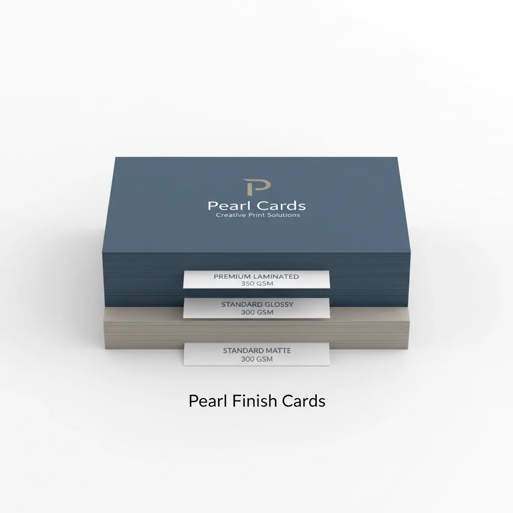 Pearl Finish Cards — photo 1