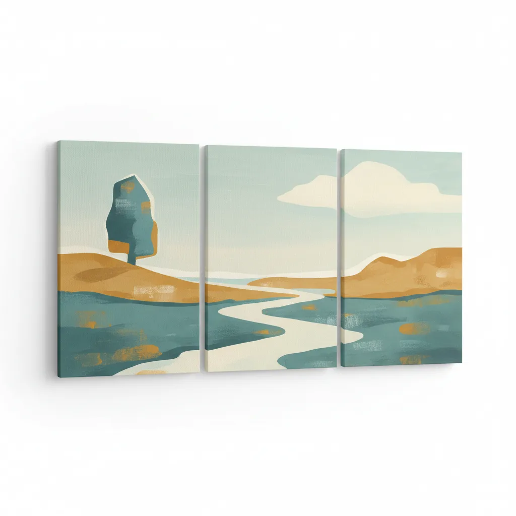 Split Canvas Gallery Wraps — product photo