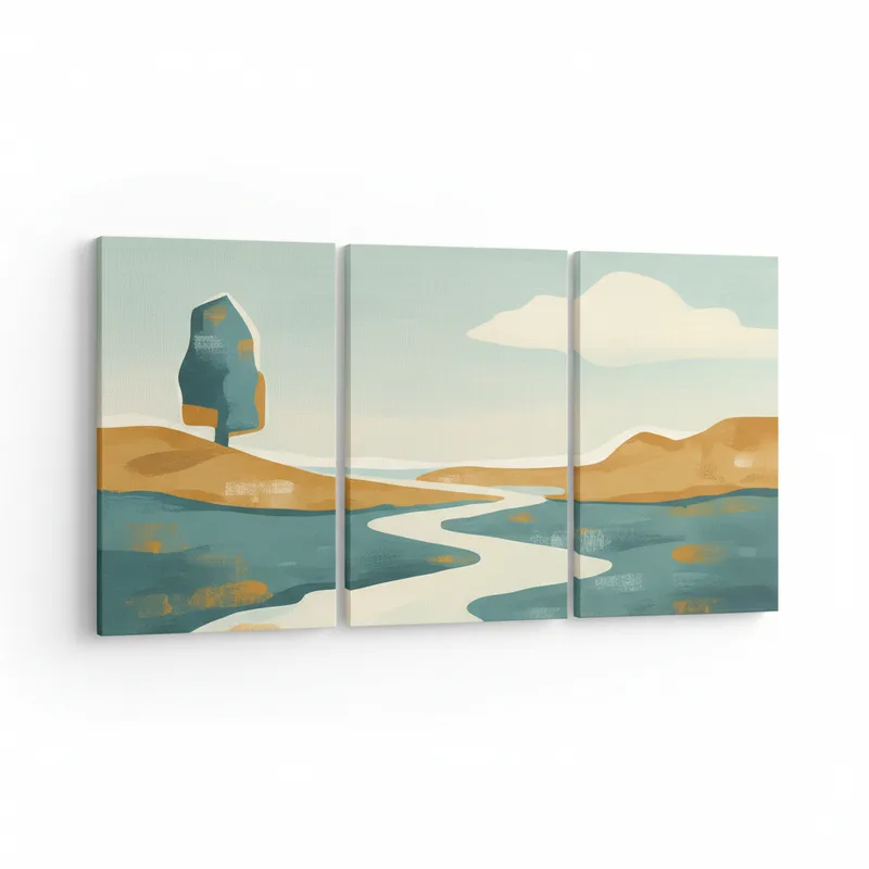 Split Canvas Gallery Wraps — product photo
