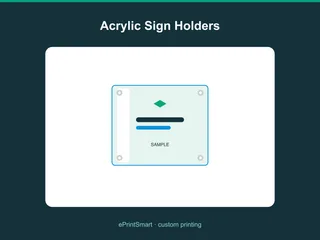 Acrylic Sign Holders — demo 3