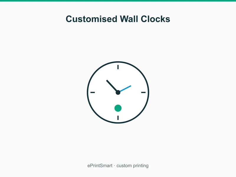 Customised Wall Clocks — demo 1
