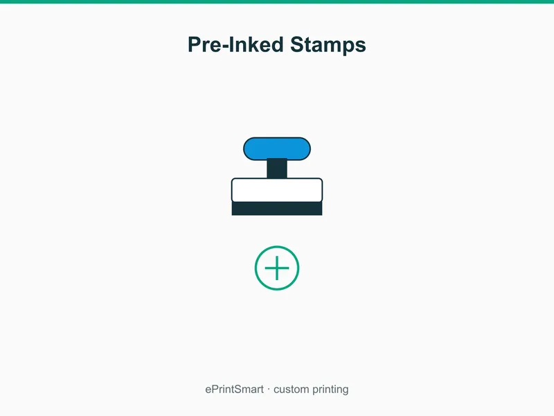 Pre-Inked Stamps — demo 1