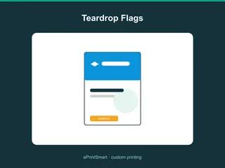 Teardrop Flags — demo 3