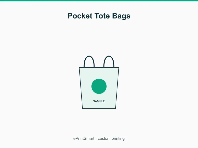 Pocket Tote Bags — demo 1