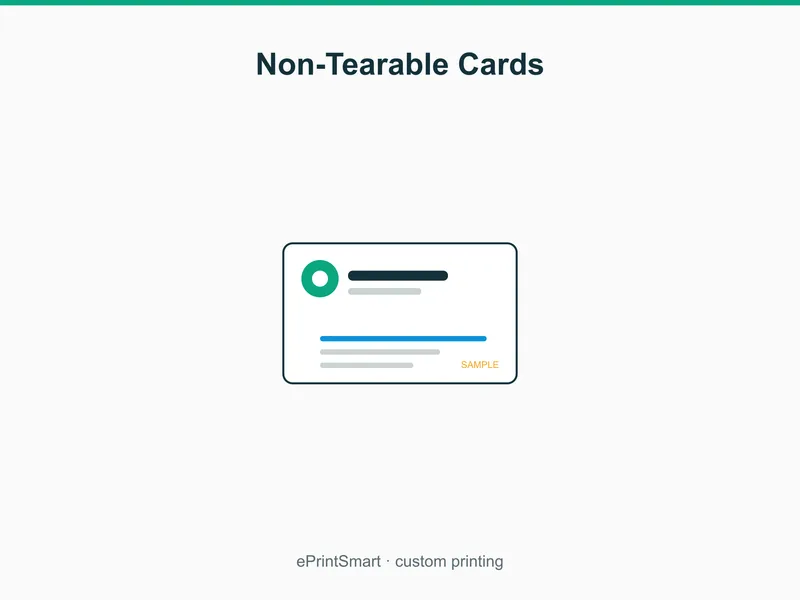 Non-Tearable Cards — demo 1