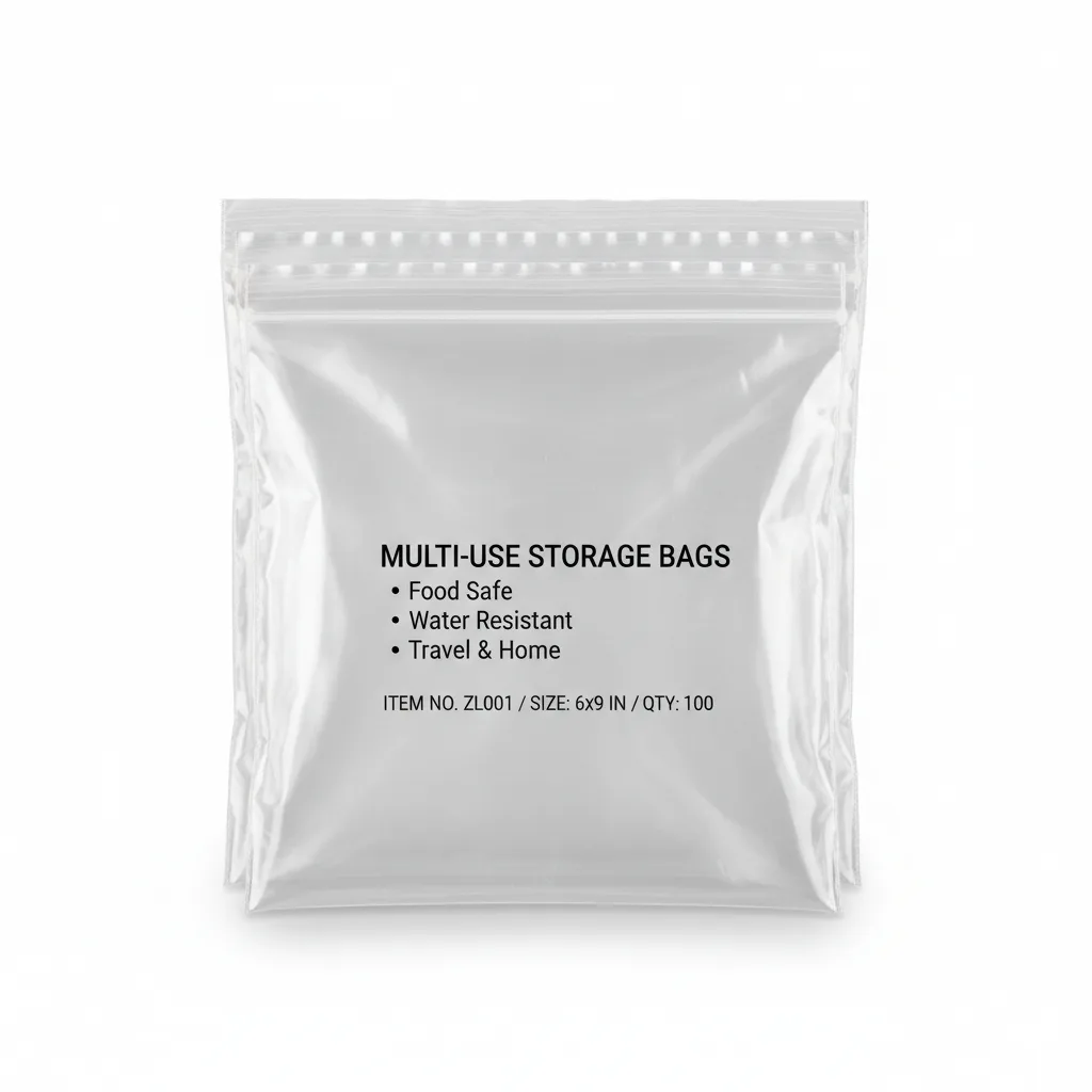 transparent seal bags — photo 1