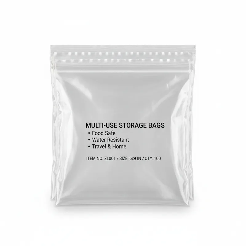 transparent seal bags — photo 1