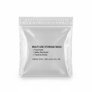 transparent seal bags — photo 1