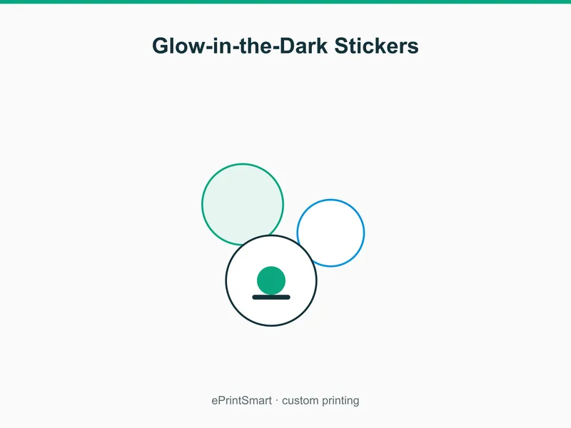Glow-in-the-Dark Stickers — demo 1