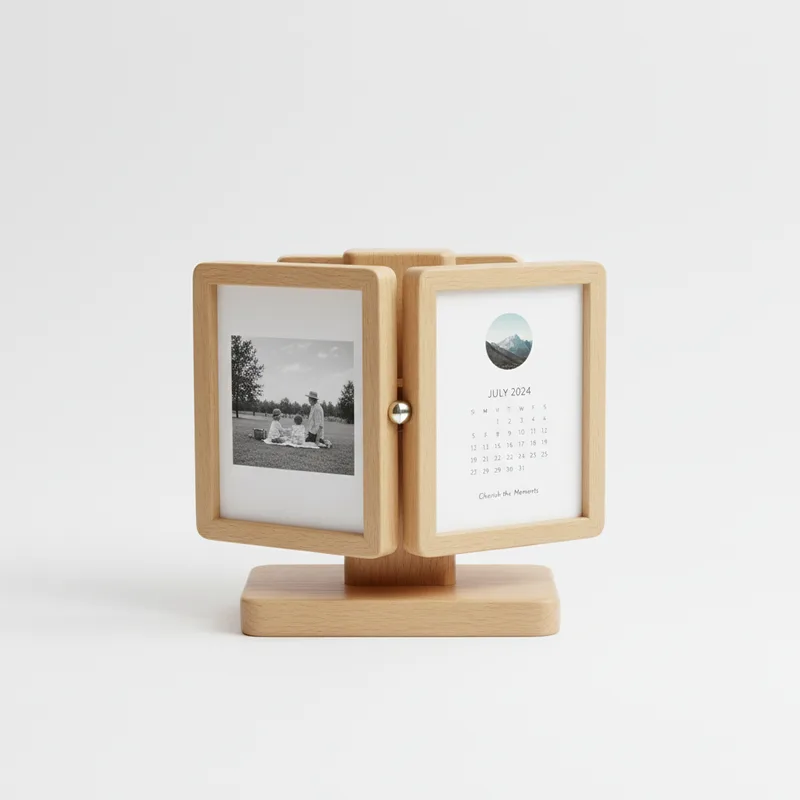 Rotating Wooden Photo Frames — photo 1
