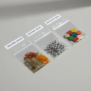 transparent seal bags — photo 2