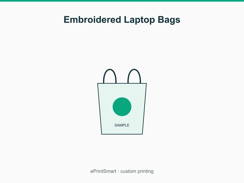 Embroidered Laptop Bags — demo 1