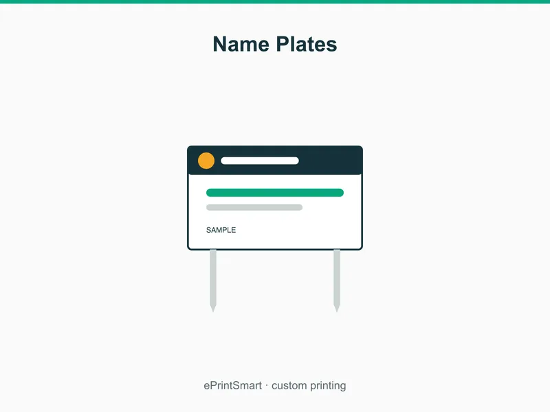 Name Plates — demo 1