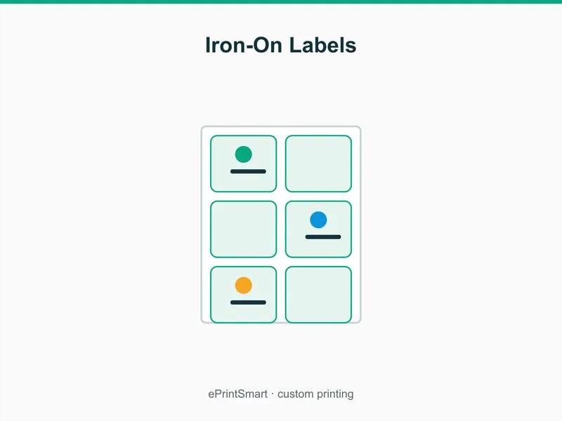 Iron-On Labels — demo 1