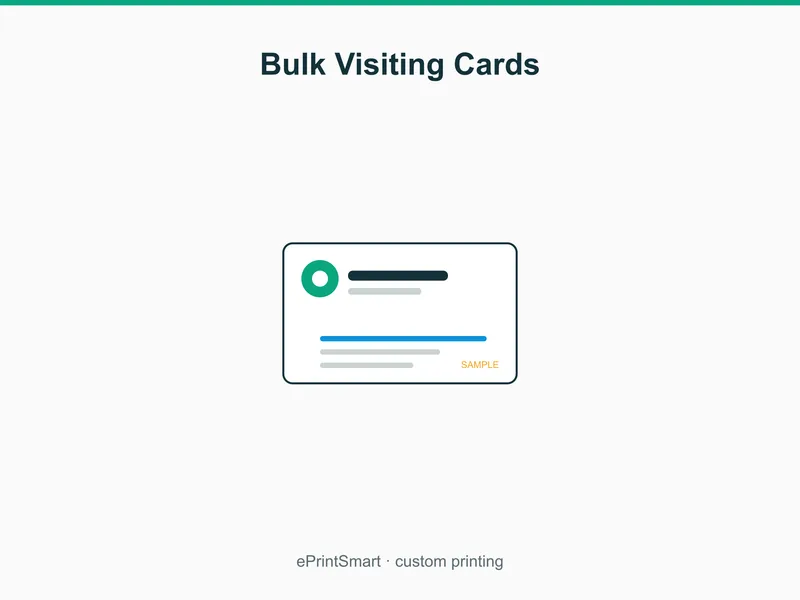 Bulk Visiting Cards — demo 1