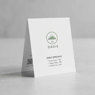Table Tents — photo 3