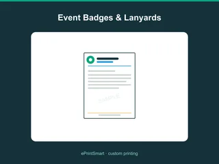 Event Badges & Lanyards — demo 3