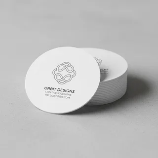 circle visiting cards — photo 3