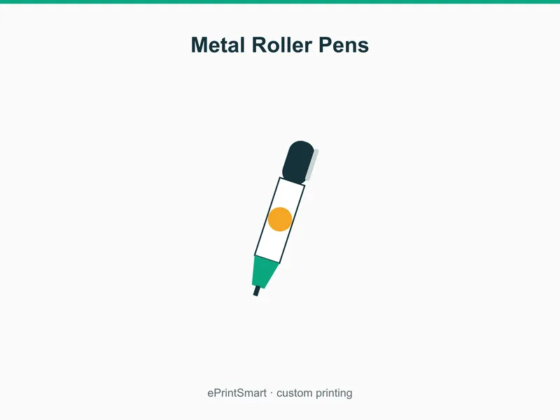 Metal Roller Pens — demo 1