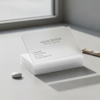 transparent visiting cards — photo 2