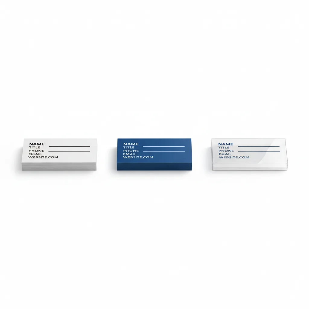 Visiting Card Stickers — photo 1