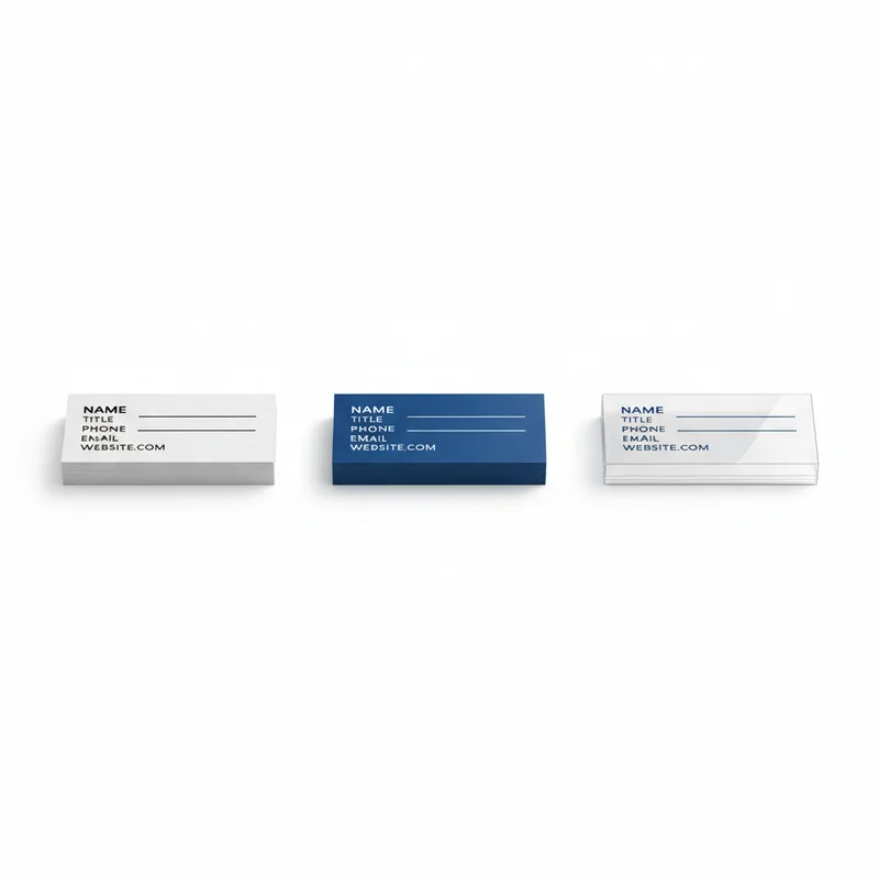 Visiting Card Stickers — photo 1