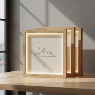 Wooden LED Frames — photo 3