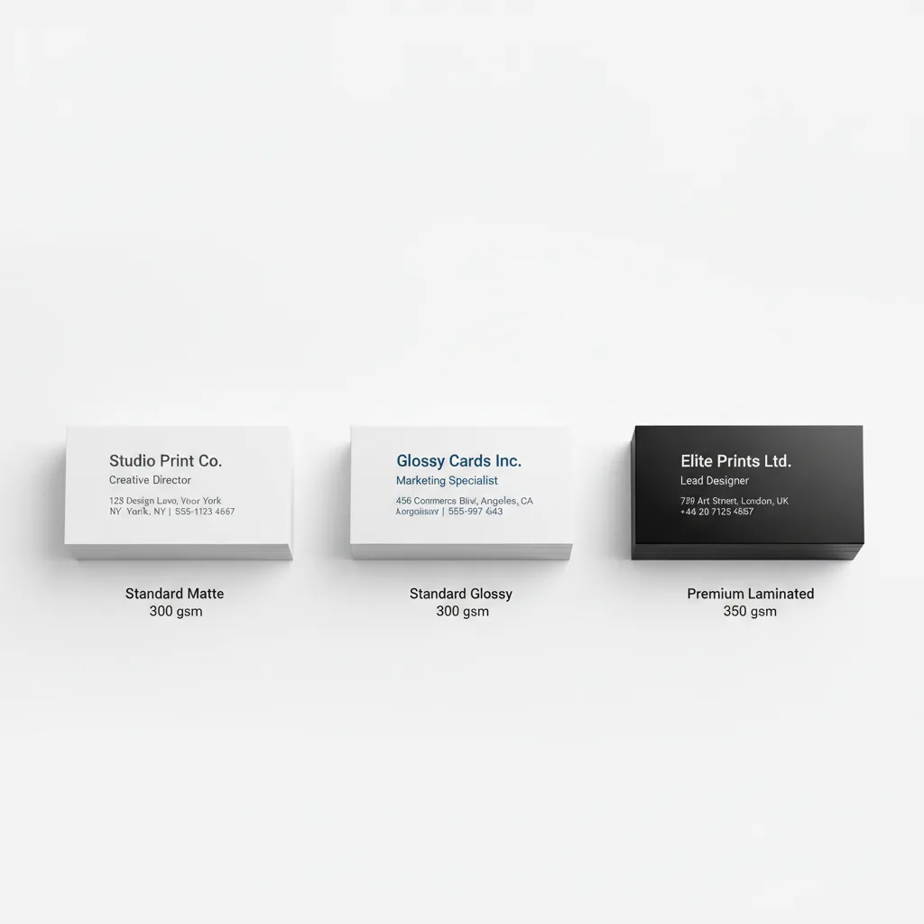 Glossy Visiting Cards — photo 1
