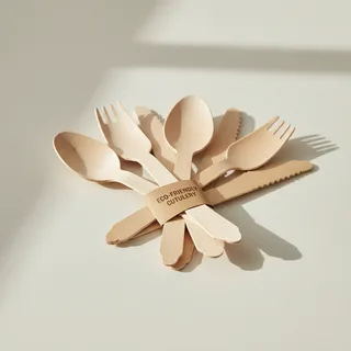 wooden cutlery — photo 2