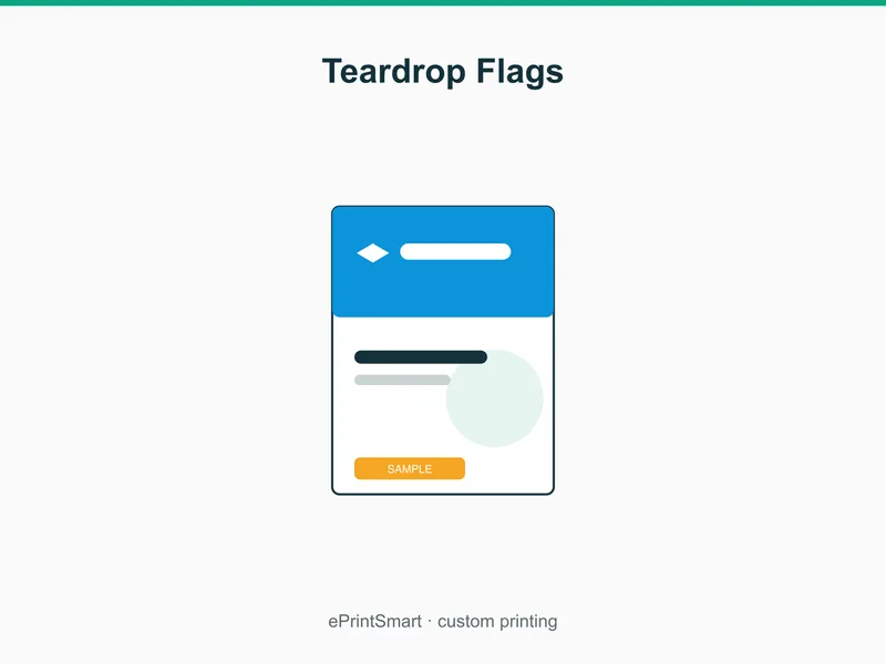 Teardrop Flags — demo 1