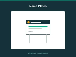 Name Plates — demo 3